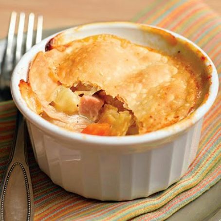 Chicken Pot Pie with Ham