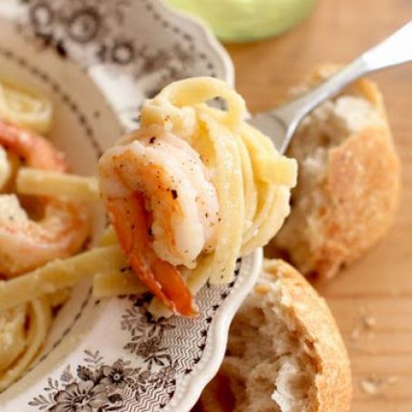 Pepper Scampi Alfredo