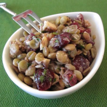 Cranberry Lentil Salad