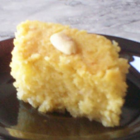 Basbousa - Semolina Cakes With Syrup (Egyptian)