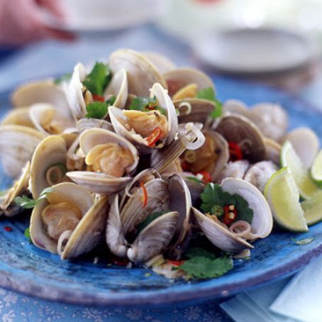 Clams with Lemongrass and Chiles