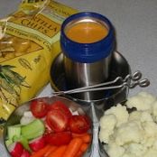 Lunch Box Fondue (vegan)