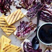 Grilled Polenta and Radicchio with Balsamic Drizzle
