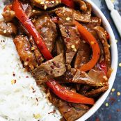 SRIRACHA ORANGE BEEF