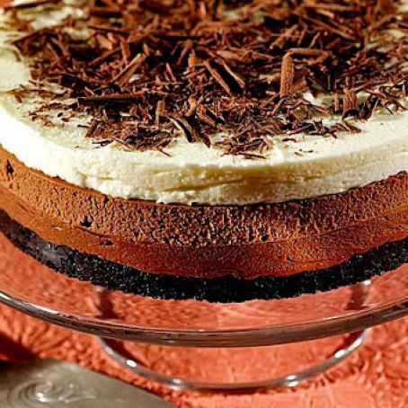 Chocolate Trio Torte (No bake)