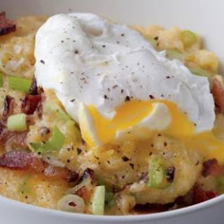 Breakfast (Runny Eggs On Creamy Grits)