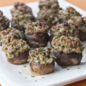 Sausage Stuffed Mushrooms