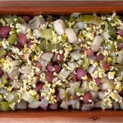 ROASTED LEEKS & POTATOES VINAIGRETTE