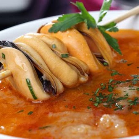 CALDO DE MEJILLONES
