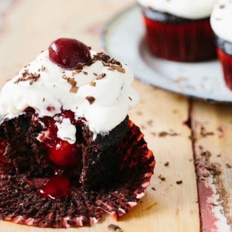 Black Forest Cupcakes