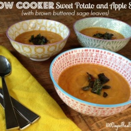 Recipe: Slow Cooker Sweet Potato and Apple Soup