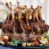 Cider-Brined Crown Roast of Pork