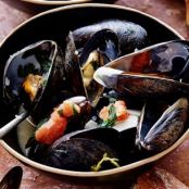 Steamed Mussels