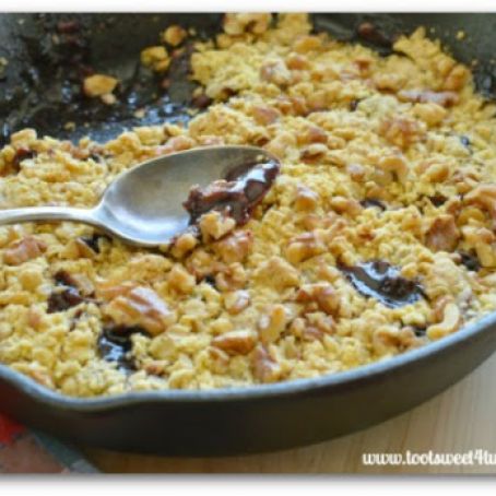Dump Cake (make them in mini skillets)