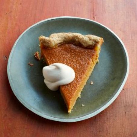 Pumpkin Pie with Spiced Crust