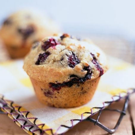 Blueberry Cornmeal Muffins