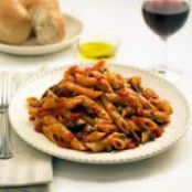 Green Emporium Pasta with Puttanesca Sauce