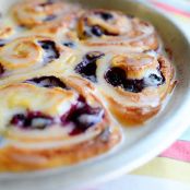 Blueberry Lemon Sweet Rolls