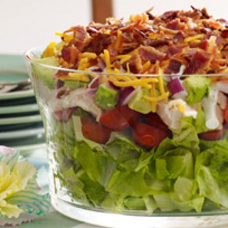 Layered Cobb Salad