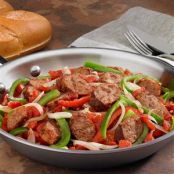 Johnsonville Italian Sausage, Onions & Peppers Skillet Recipe
