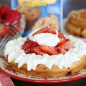 Muffin Mix Strawberry Waffles