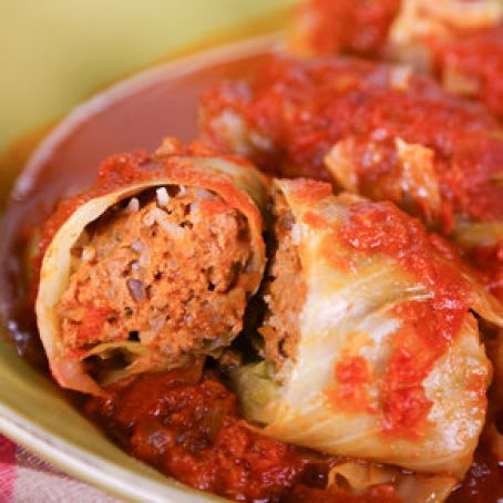 Michael Symon's Stuffed Cabbage