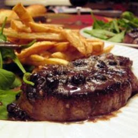 FILETE MIGÑON AL COÑAC CON TUETANOS