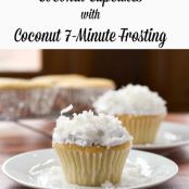 Coconut Cupcakes with Coconut 7-Minute Frosting