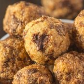 bite - banana smoothie breakfast bites