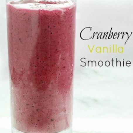 Cranberry Vanilla Smoothie