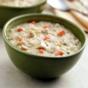 Creamy Chicken Rice Soup