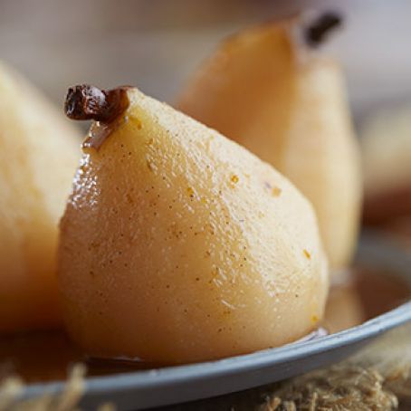 POACHED PEARS
