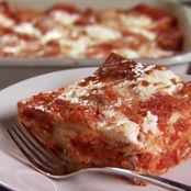 Lasagna, Sausage with Three Cheese