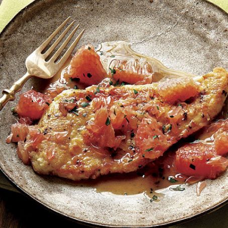 Pomelo Chicken Francese