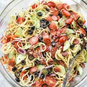 Italian Spaghetti Pasta Salad