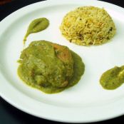 Pepian Sauce over Chicken