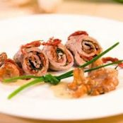 Veal Paupiettes with Wild Mushroom Sauce