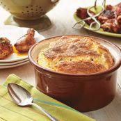 Cheesy Grits Soufflé