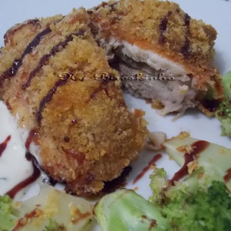 Sobrecoxa de Frango à Milanesa