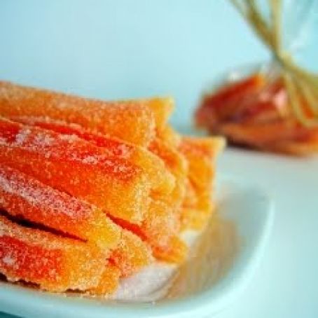 Sugared Orange Peel