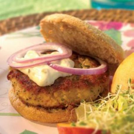 Crab Cake Burgers Recipe | Eating Well