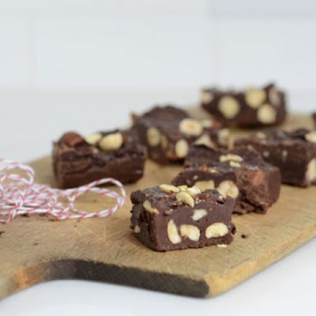 candy - hazelnut fudge