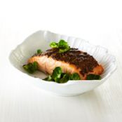 Roast Salmon with Whole-Grain-Mustard Crust