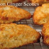 Lemon Ginger Scones