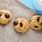 Lighter Peanut Butter Chocolate Chip Cookies