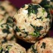 Spinach Parmesean Balls
