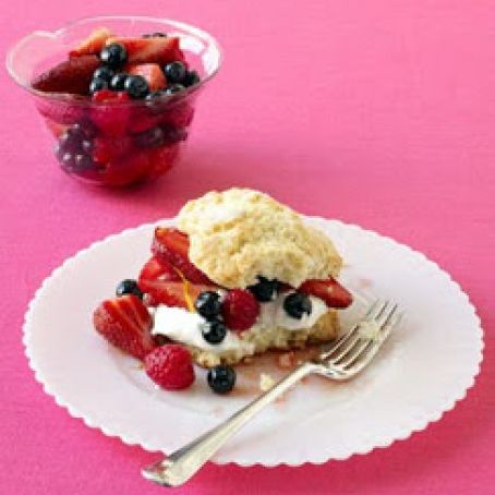 Berry Shortcakes Recipe