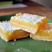 Buttermilk LIme Shortbread Bars