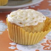 Golden Orange Cupcakes