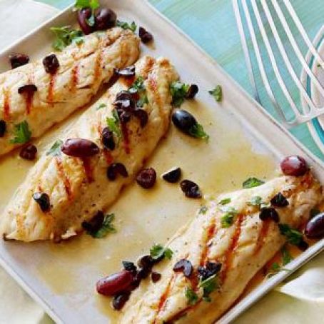 Moroccan-Style Striped Bass